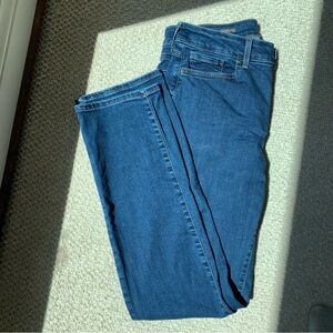 NYDJ Marilyn Straight-leg Blue Jeans, size 10